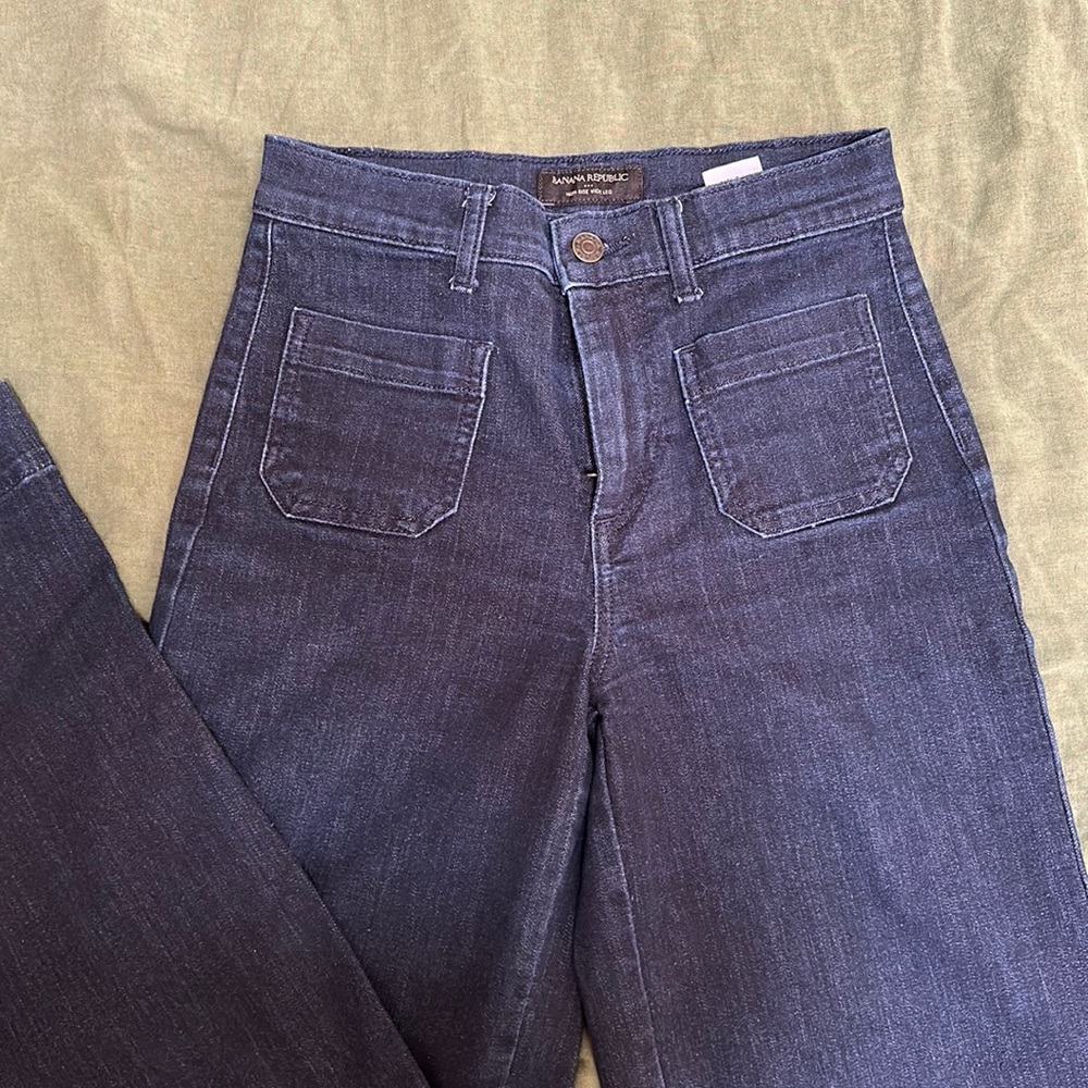 High Rise Wide Leg Jean